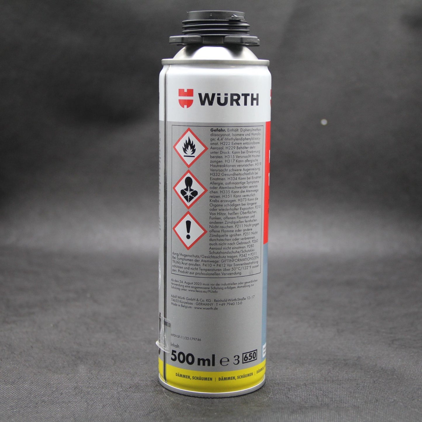 15x 1K-Pistolenschaum Purlogic TOP von WÜRTH ( Bauschau, Montageschaum )