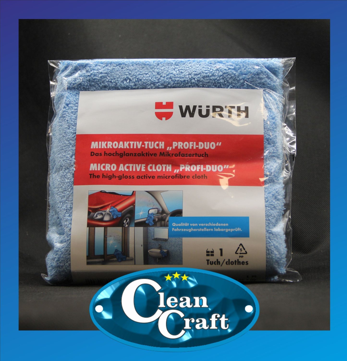 Mikroaktiv-Tuch PROFI DUO