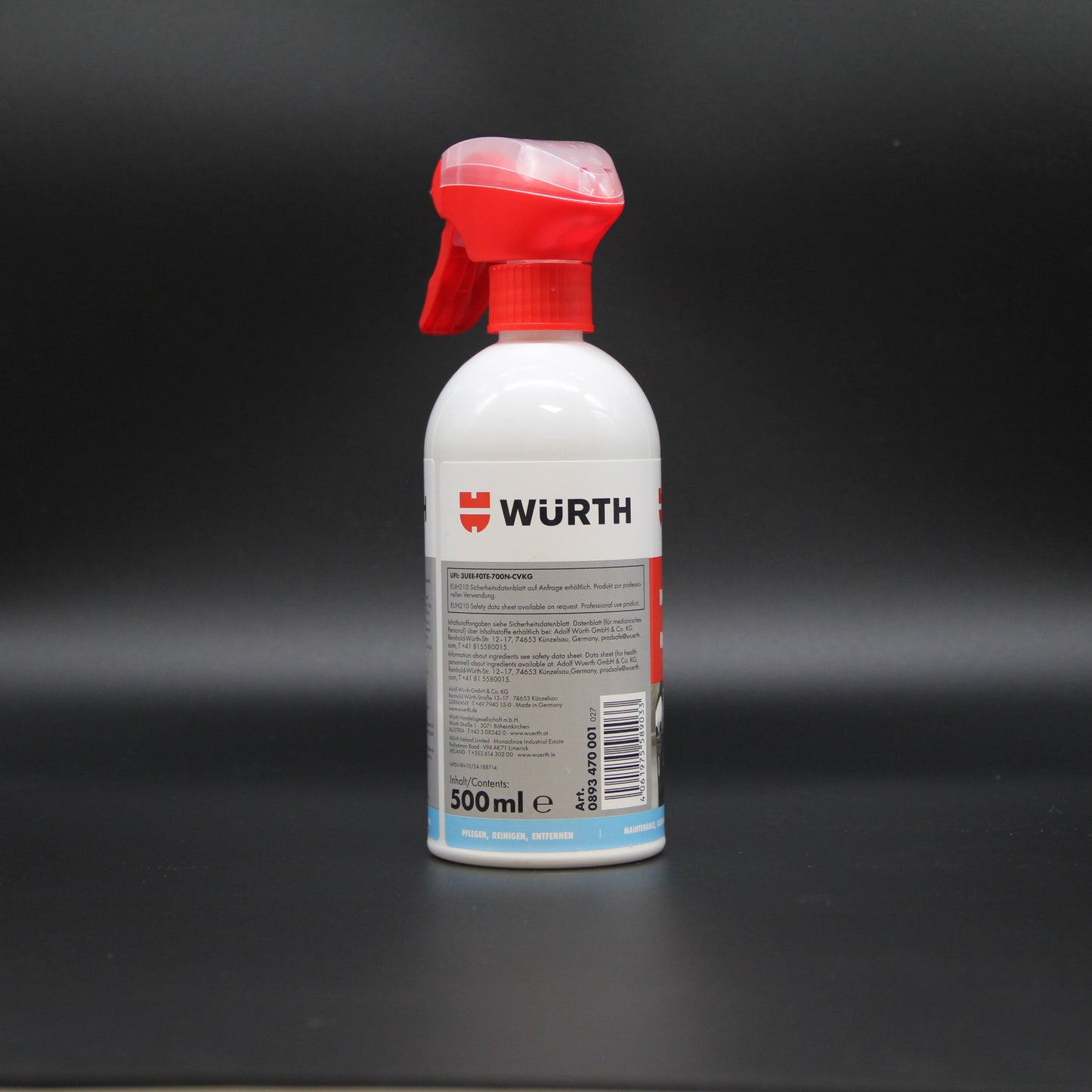 Pflege-Set für Innen & Außen – Würth Ecoline Insektenentferner + Intensiv-Schaumreiniger