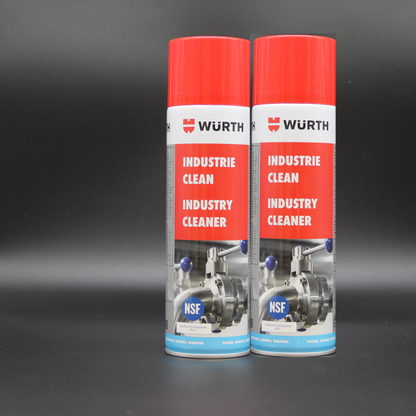2 er Set - Industrie Clean von WÜRTH 500ml - Spezialreiniger
