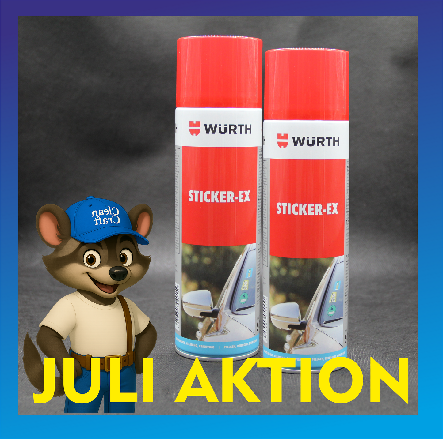 2er Set - WüRTH Sticker Ex