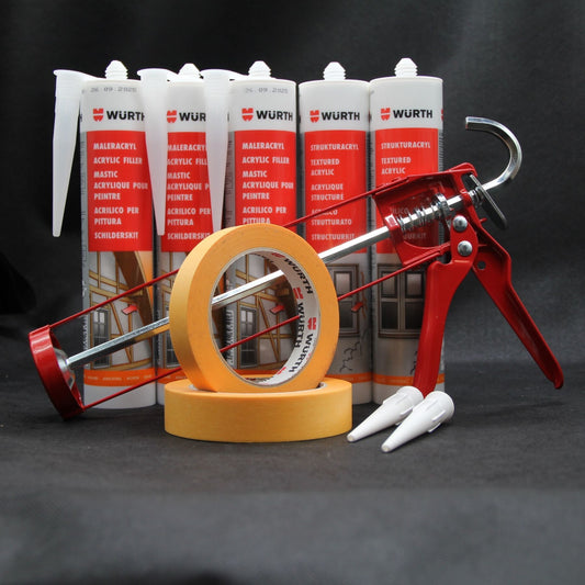 Maleracryl + Strukturacryl + Band + Pistole Basic SET