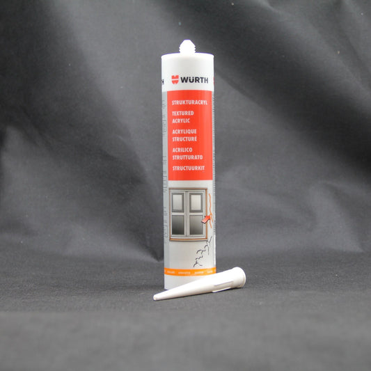 Strukturacryl WÜRTH -Speziell für die Reparatur von Rissen