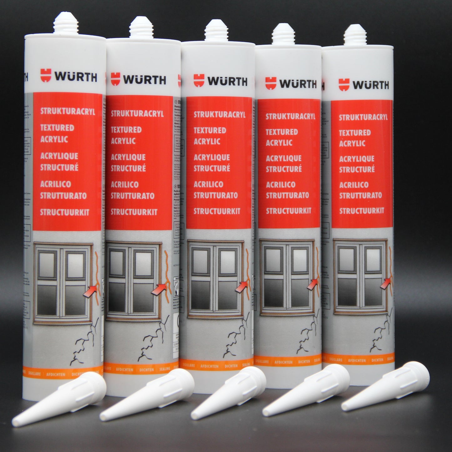 5x Strukturacryl